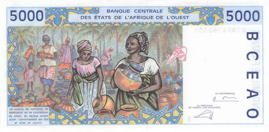 5000 Francs 2003